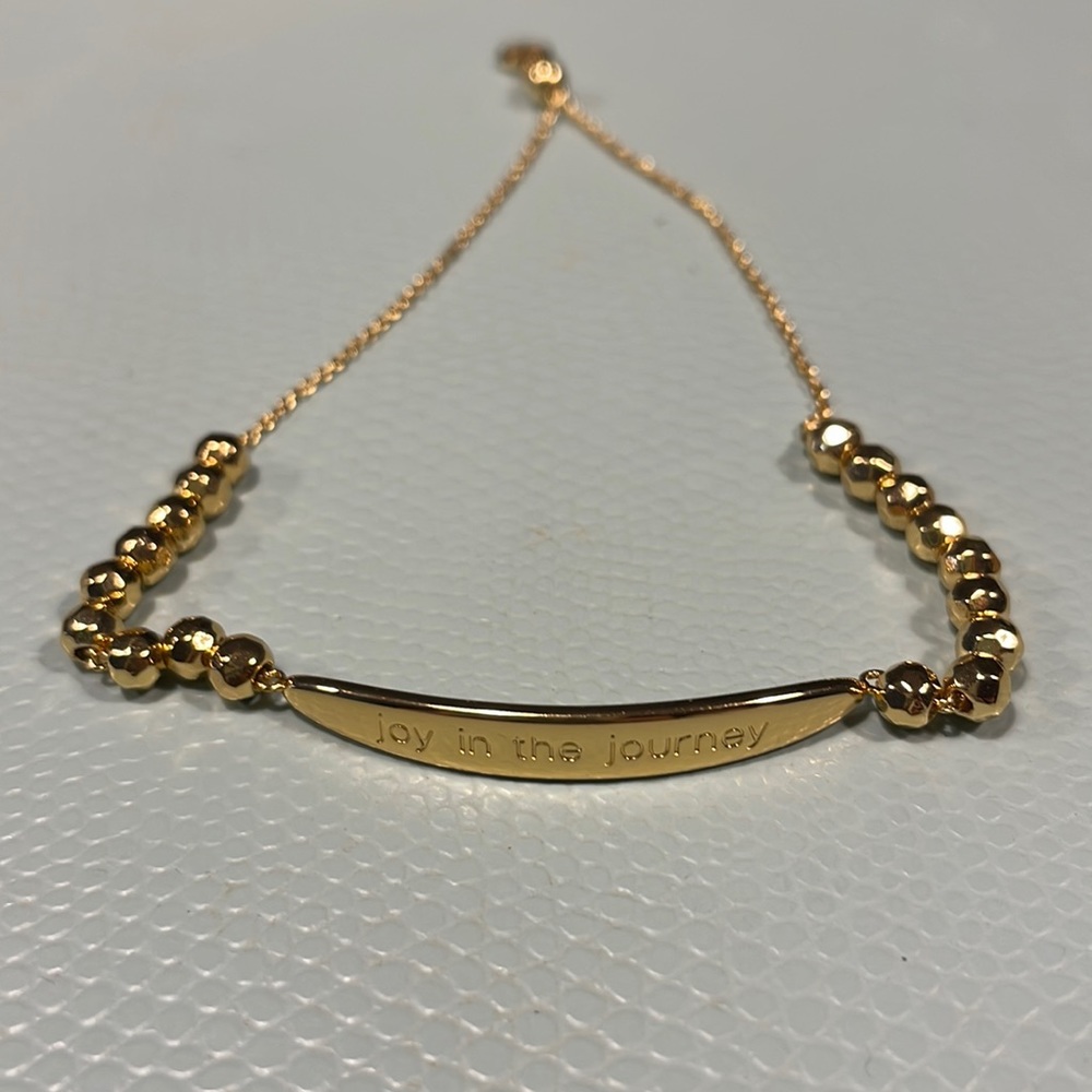 Gorjana Power Intention Joy in the Journey bracelet